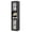 Black, variant on Costway Bathroom Cabinet, Slim Floor Storage Cabinet with 2 Fluted Doors,4 Rubber Feet White