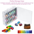 thumbnail image 2 of Jiasheng Estuche organizador de esmalte de uñas para 48 botellas Soporte de almacenamiento de esmalte de uñas de gel Divisor de espacio ajustable de doble cara para uñas acrílicas Juego de puntas en p, 2 of 7