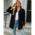 thumbnail image 2 of SIEANE Womens Cardigan Sweater Long Sleeve Shacket Jacket Button Down Boyfriend Shirt Coats,2XL, 2 of 5