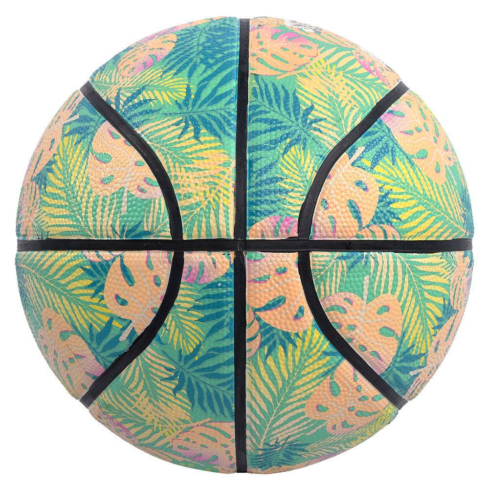Sterling Athletics Tropical Beach Superior Grip Indoor/Outdoor Basketball (Size 6 Women's & Youth 28.5")
