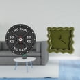 thumbnail image 2 of Reloj de gimnasio,Reloj de pared con barra para gimnasio en casa Reloj de culturismo,Sala de entrenamiento moderna,decoración genial,gran sala de entrenamiento.,Reloj de pared,Reloj de pared, 2 of 8