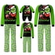 thumbnail image 1 of Conjuntos de pijamas navideños familiares a juego Grinch 2024, pijama de Grinch con parte superior y pantalones de pijama a cuadros, pijama de Grinch para niños y adultos para la familia, Hombres 2XL, 1 of 4