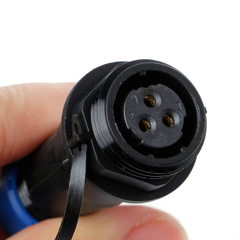 2/3/4/5/6/7/8 Pin IP67 Outdoor Waterproof Electrical Cable Wire Connector Plug E