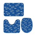 thumbnail image 4 of Juego de alfombras de baño de 3 piezas del equipo Det_Lions Alfombra antideslizante para baño de 31,5 x 20 pulgadas, 4 of 7