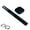 Black-Set A, variant on Portable Virtual Drum Electric Air Drum Set with Drumsticks Light Weight Air Drum Musical Instruments Gift for Beginner