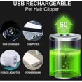 thumbnail image 4 of Pets Dog Cat Electric Clipper Dog Grooming Kit Dog Trimmer, Usb Rechargeable, 4 of 5