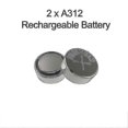 thumbnail image 1 of A312 Rechargeable Battery,hearing Aids Batteries 312 Charger Kit 312 312a A312 Pr4 Rechargeable Battery For Hearing Aid(2pcs 312), 1 of 5