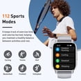thumbnail image 3 of Reloj inteligente Cillso T80 1.95 pulgadas Smartwatch IP68 a prueba de agua, 3 of 5