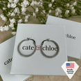 thumbnail image 4 of Cate & Chloe Matilda 18k Yellow Gold Plated 25mm Hoop Earrings for Women, Gift for her, 4 of 10