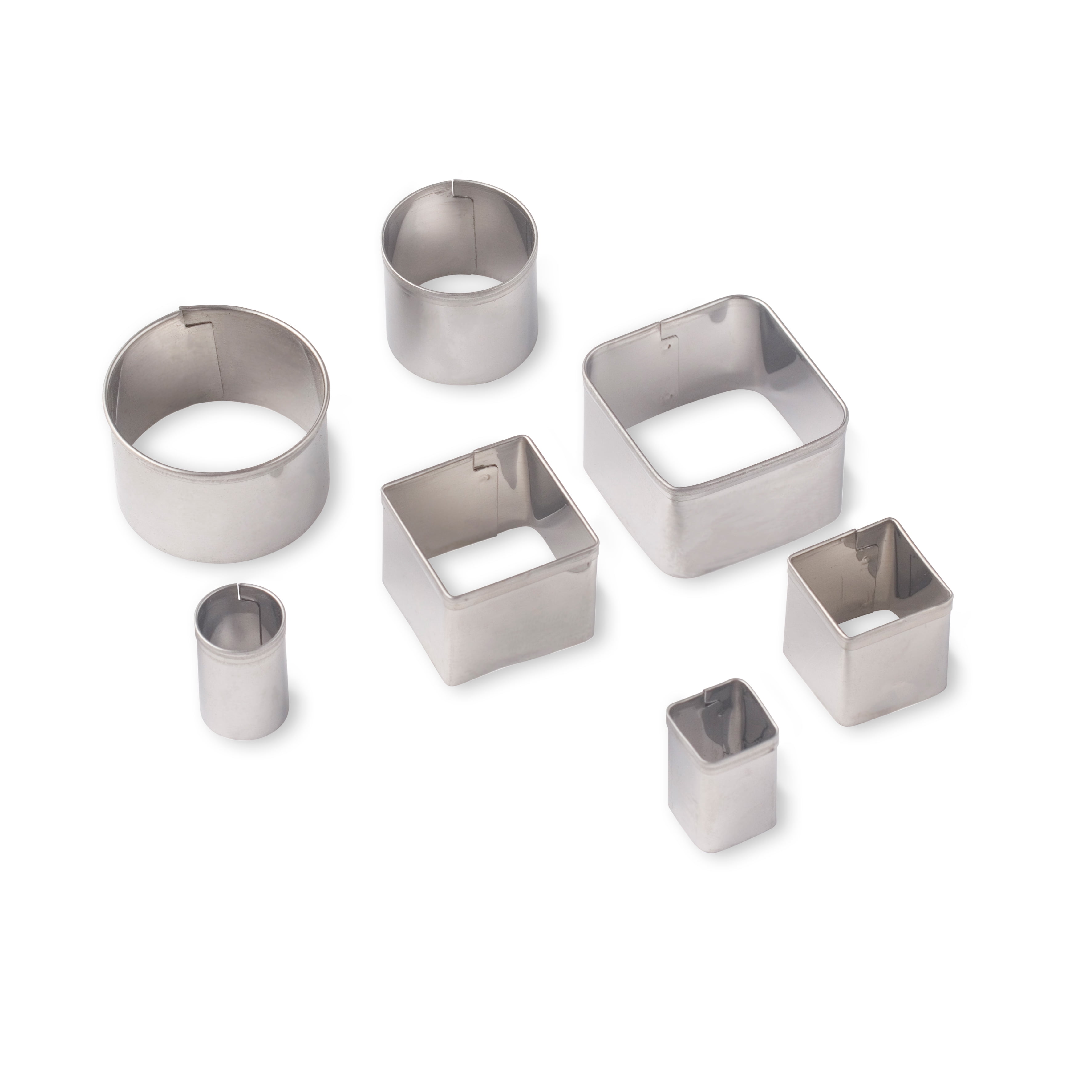 Craft Smart Square & Circle Premium Clay Cutters, 6 Packs: 6 ct. (36 total)