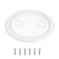 thumbnail image 6 of LOLIPPYY 6 Inch Marine Boat Deck Hatch Cover with Screw, Non- Splashproof Inspection Access Plate for Yacht, Kayak, Sailboat, 6 of 7