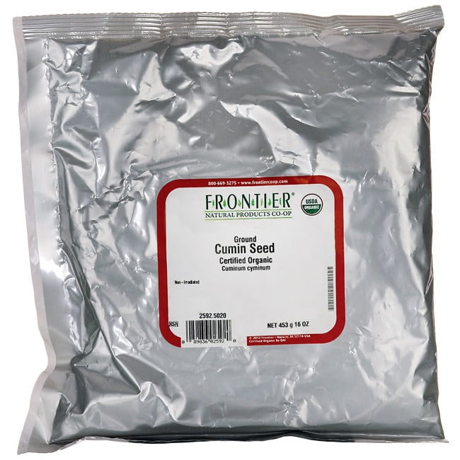 Frontier Co-Op Organic Ground Cumin Seed 16 oz Pkg