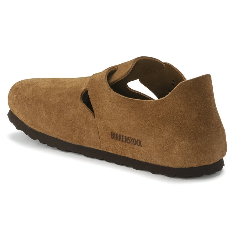 Birkenstock London Suede Clog, 41, Brown - Walmart.com