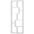 thumbnail image 5 of White 5-Tier Asymmetrical Display Shelf & Bookcase, 5 of 25
