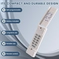 thumbnail image 4 of Pour Ouvre-Porte de Garage Linéaire Clavier, Pavé de Porte de Garage MDTK Compatible avec Ouvre-Porte de Garage Linéaire,1 * Télécommande Ouvre-Porte Clavier, 4 of 8