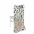 thumbnail image 2 of Balsa Circle Silver Big Payette Sequin Chiavari Dining Chair Back Slipcover Party Events Home Decorations Supplies, 2 of 8
