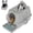 Light Gray, variant on Stainless Steel Litter Box with Lid,Front Entry Top Exit Kitty LitterBox,Extra Large Enclosed Metal Cat Box with Litter Scoop & Litter Mat-Light Gray