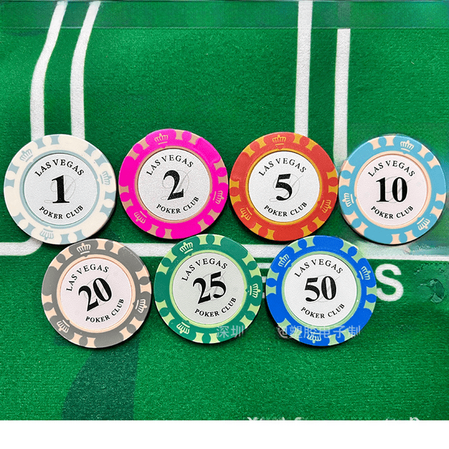 Fichas de arcilla LAS VEGAS Fichas de póquer Texas Mahjong LAS VEGAS