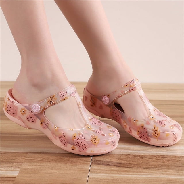 Sabot de Jardin Classique pour Femmes, Sandale d'Eau Décontractée à Enfiler pour Intérieur Extérieur Plage, Chaussures de Course en Mousse Sabots Antidérapants Chaussures pour Femmes Filles