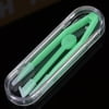 Follure 2 Sets Eye Care Contact Lenses Plastic Tweezers Straw Lenses Box Accessories
