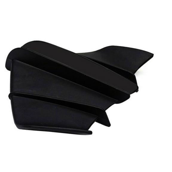 Performances Oriented Motorcycle Aerodynamic Side Spoiler Winglets for Reducing Crosswinds Impacts Highway Mountain Ride