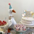 thumbnail image 3 of Adorno para tartas Vgaruint Silly Goose, decoración de madera para el primer cumpleaños, 3 of 7
