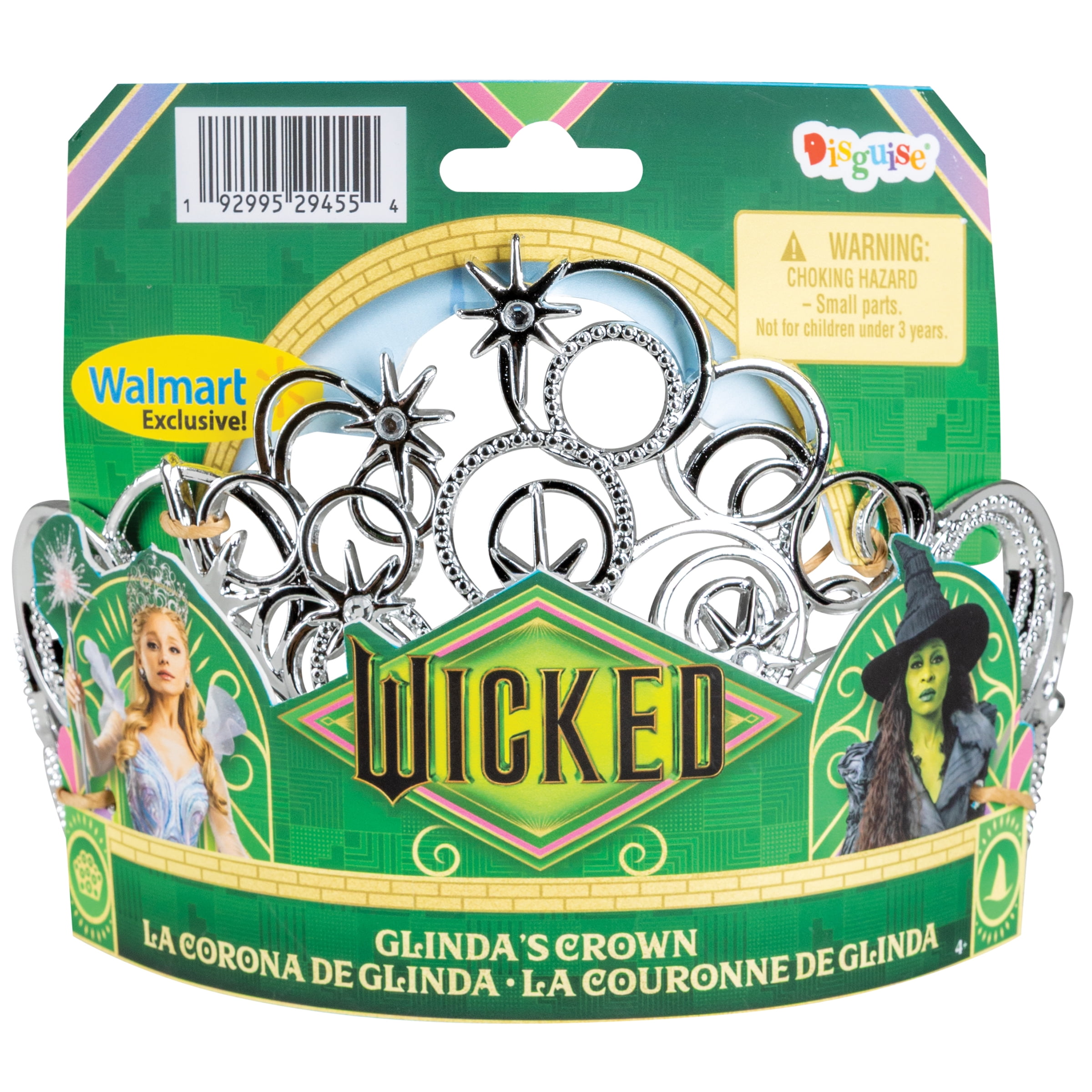 NBC Universal Wicked Glinda Tiara Halloween Accessory for Children, by Disguise
