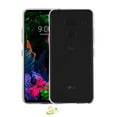 thumbnail image 4 of LG G8 ThinQ Phone Case Ultra Slim Thin Hybrid Premium Flexible Candy Silicone TPU Gummy Rubber Bumper Gel Soft Lightweight Protective Cover HD CLEAR Transparent Cover Case for LG G8 ThinQ, 4 of 5