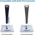 thumbnail image 2 of Station de Charge avec Support de Refroidissement pour Manettes PS VR2 / Station de Charge PS5 avec Ventilateur de Refroidissement, Support pour Casque et Support de Rangement pour Accessoires PS5 VR2, 2 of 7