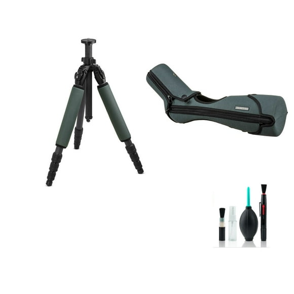 Swarovski Optik CCT Compact Carbon Tripod Legs and Swarovski Stay-On-Case for ATS-80/ATS-80 HD /ATM-80 HD Spotting Scope