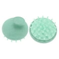 thumbnail image 5 of Unique Bargains 1 Pc Round Hair Shampoo Brush for Head Massage 2.95"x3.27" Green, 5 of 6