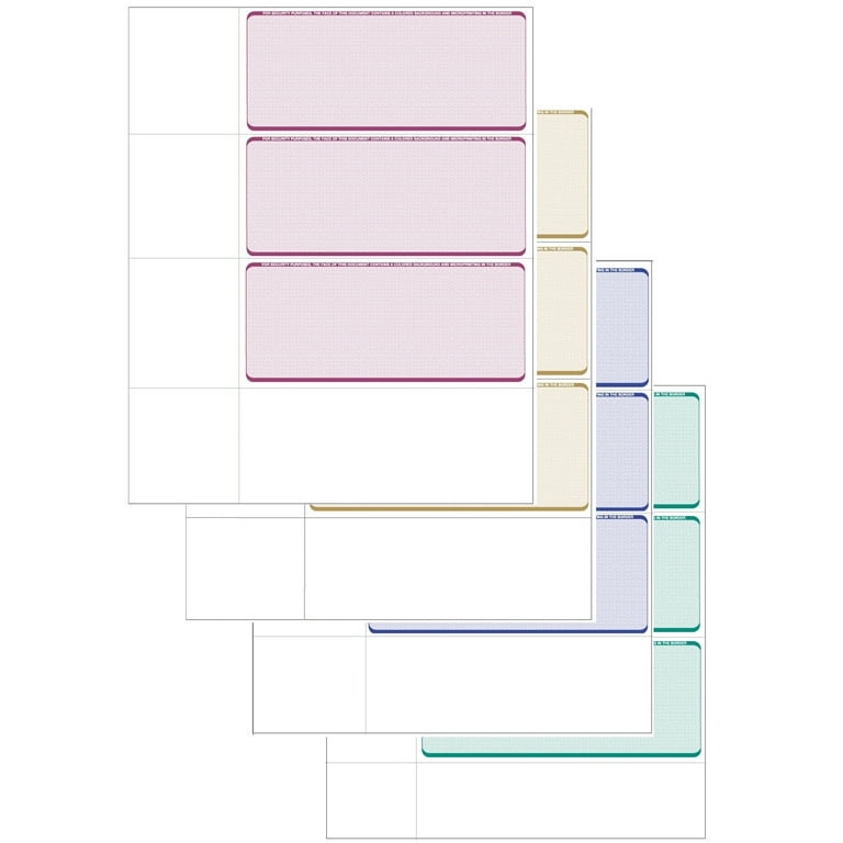 Blank Personal Check Blank Personal Check