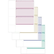 Computer Check Paper - Blank Personal Wallet Checks 3 on a Page - Compatible with Versa Check, QuickBooks, Quicken, and Any Laser Printer - 500 Sheets / 1500 Checks, Blue Diamond