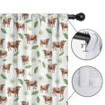 thumbnail image 4 of Blackout Kids Curtains,Green Cow Daisy Leaf Pattern Childrens Insulated Curtains Set Of 2,Bedroom Essentials,Toddler Room Decor 42"x54", 4 of 5