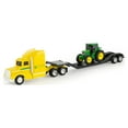 thumbnail image 4 of "John Deere Semi Truck with Tractor 1:64 Scale (Styles Vary)", 4 of 7