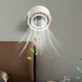 thumbnail image 6 of Small Desk Fan, Portable Electric Table Desktop Air Circulator Fans, Desktop Circulating Digital Display Fan Home Desktop Wall Mounted Small Fan USB Charging Silent Fan, 6 of 9