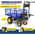 thumbnail image 2 of Goodyear Electric Utility Wagon - 48V Li-Ion Powered with 660lbs Load & 1000lbs+, 2 of 4