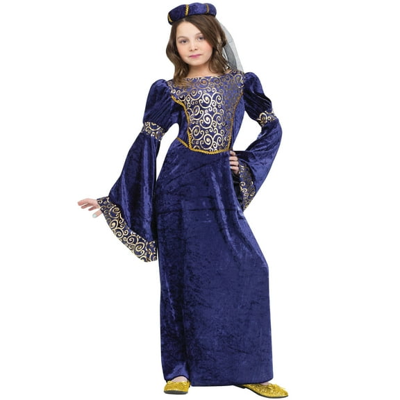 Royal Renaissance Maiden Child Costume