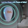 thumbnail image 7 of Ultrasonic Pest Repeller 6 Pack Indoor Pest Repeller Plug in Ultrasonic Pest Control Repelling Rodent and Insect Electric Pest Control Repellent Friendly for Kid and Pet, White, 7 of 7