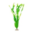 thumbnail image 2 of SouMaox Artificial Aquarium Flowers, Lifelike Plastic Seaweed Decor for Fish, Soft Kelp Ornaments for Fish Hideout and Breeding, Realistic Underwater Landscape, 1.69" x 1.02" x 13.78" Green, 2 of 6