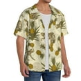 thumbnail image 2 of Kdxio Men'S Hawaiian Shirt For Men Short Sleeve Shirt Monkeys And Pinealpples Summer Casual Holiday Beach Button Down T-Shirts, 2 of 5