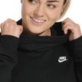 thumbnail image 5 of Nike Sportswear Women's Funnel-Neck Hoodie BV4526-010 Black, 5 of 5