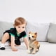 thumbnail image 5 of Cachorro de peluche de algodón, ideal para dormir. Regalo perfecto para niños. Regalo ideal para cumpleaños, familiares y amigos. También disponible en Navidad., 5 of 6