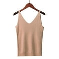 thumbnail image 2 of Hessimy Compression Tanks Tops for Women Seamless Shapewear Vest Tummy Control V Neck Camisole Cami Tops(Light Pink,One Size), 2 of 4