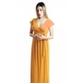 thumbnail image 2 of Vestido Largo Tipo Bata Cruazado Cintilla Formal Abierto THE DIFFERENT SOCIETY Side B collection Vestido largo, Tipo Bata con abertura y Tirante, Para Toda Ocasión., 2 of 4