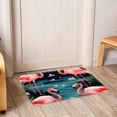 thumbnail image 6 of Flamingo Non-Slip Polyester Door Rugs, Kitchen Rug, Chair Mat - Machine Washable Area Floor Carpet, 6 of 6