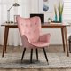 thumbnail image 1 of Silla Sillón Sofá individual Moderno Cómodo Rosa FurnitureR, 1 of 8
