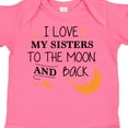 thumbnail image 4 of Inktastic I Love My Sisters to the Moon and Back Boys or Girls Baby Bodysuit, 4 of 5
