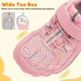 thumbnail image 3 of Zapatillas FEETCITY para niños descalzos, para correr, rosa y morado, 3 of 7