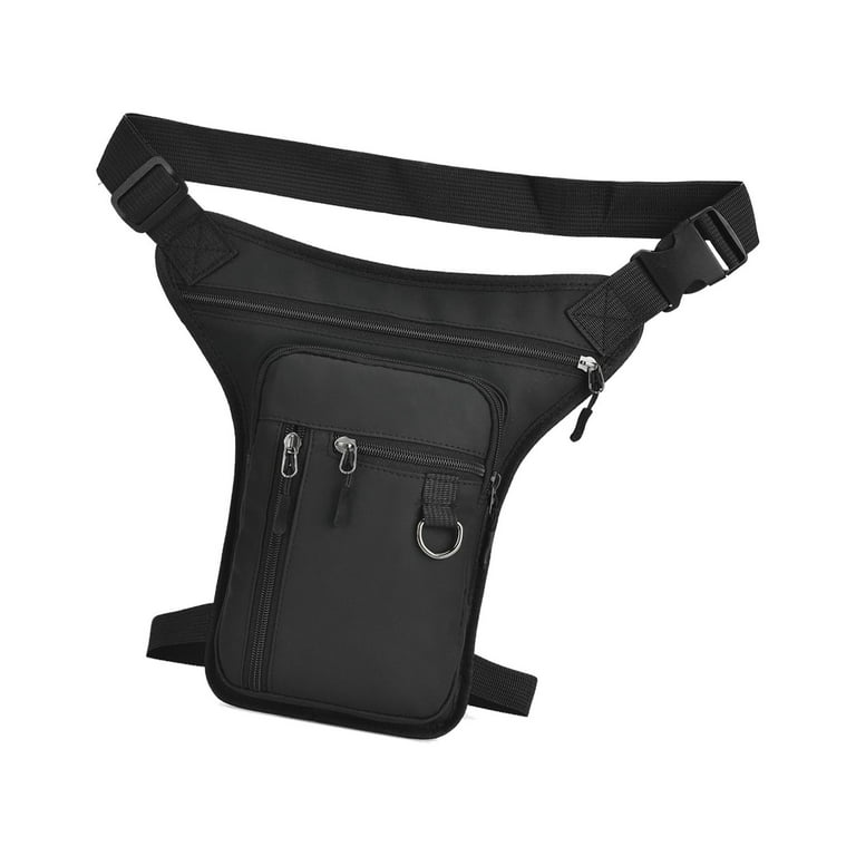 Kesoto Cycling Thigh Drop Thigh Bag Waist Pack for Riding Travel Hiking Scratch Resistant Black, Women's, Size: 31cmx18cmx2cm
